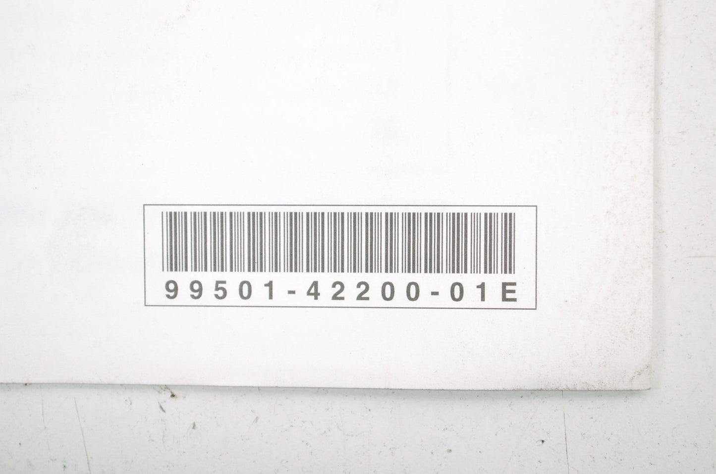 OEM Suzuki 99501-42200-01E LT-F300F Supplementary Service Manual