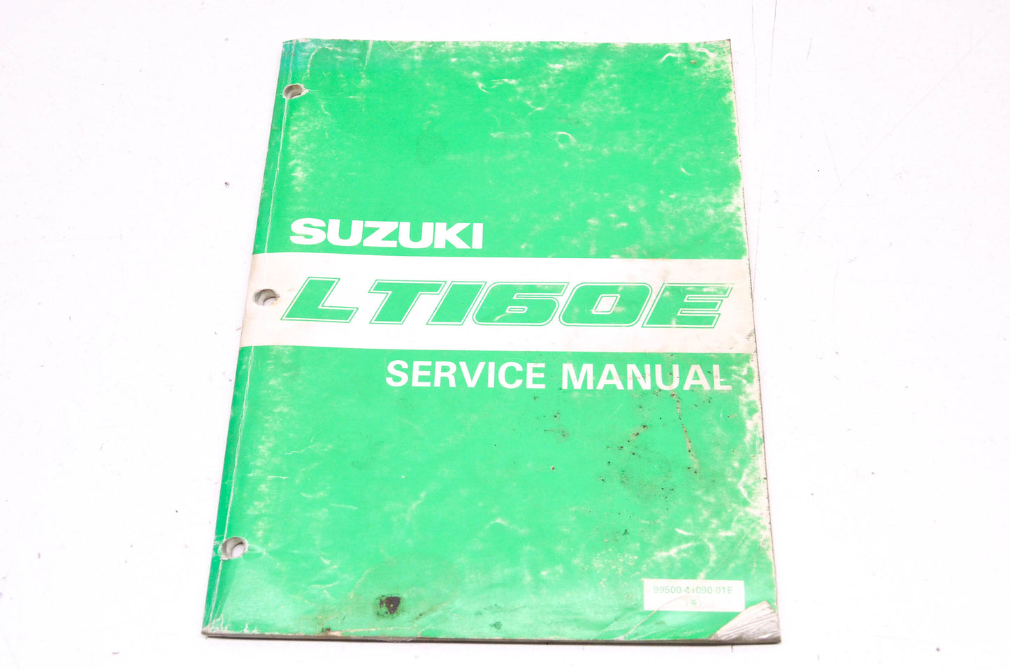 OEM Suzuki 99500-41090-01E Service Manual LT160 1989-04