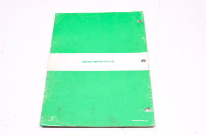 OEM Suzuki 99500-41090-01E Service Manual LT160 1989-04