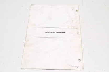 OEM Suzuki 99501-42180-01E LT-F250/250F Supplementary Service Manual