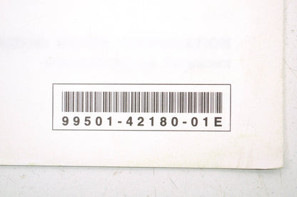 OEM Suzuki 99501-42180-01E LT-F250/250F Supplementary Service Manual