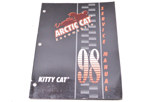OEM Arctic Cat 2255-696 Service Manual 98 KITTY CAT