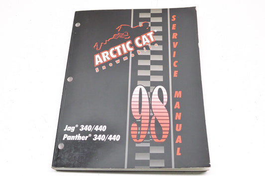 OEM Arctic Cat 2255-717 JAG MODELS/ PNTR 340 440 Service Manual NOS