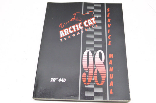 OEM Arctic Cat 2255-728 Service Manual 98 ZR 440 NOS