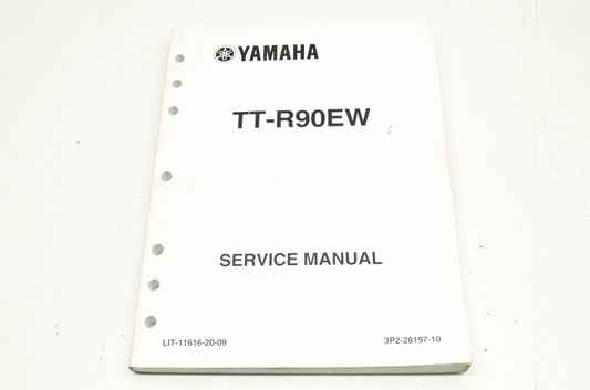 OEM Yamaha LIT-11616-20-09 TT-R90EW Service Manual NOS