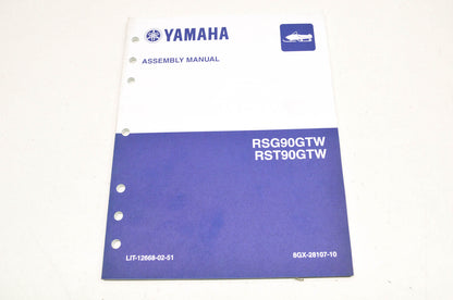 OEM Yamaha LIT-12668-02-51 RSG90/RST90GTW Assembly Manual NOS
