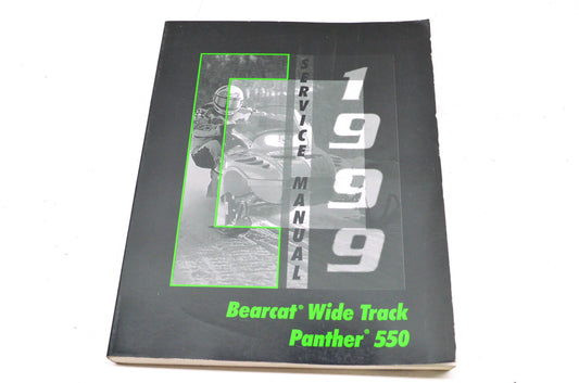 OEM Arctic Cat 2255-946 Service Manual 99 BEARCAT WIDE TRACK/PAN