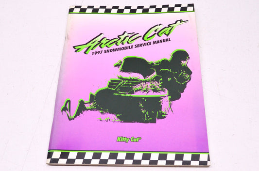 OEM Arctic Cat 2255-490 Service Manual 97 KITTY CAT