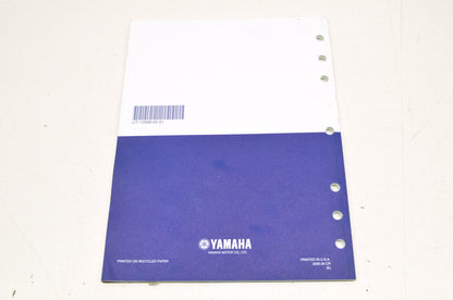 OEM Yamaha LIT-12668-02-51 RSG90/RST90GTW Assembly Manual NOS