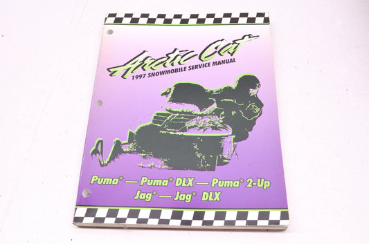 OEM Arctic Cat 2255-524 Service Manual 97 PU/PU DLX/PU 2UP/JA NOS