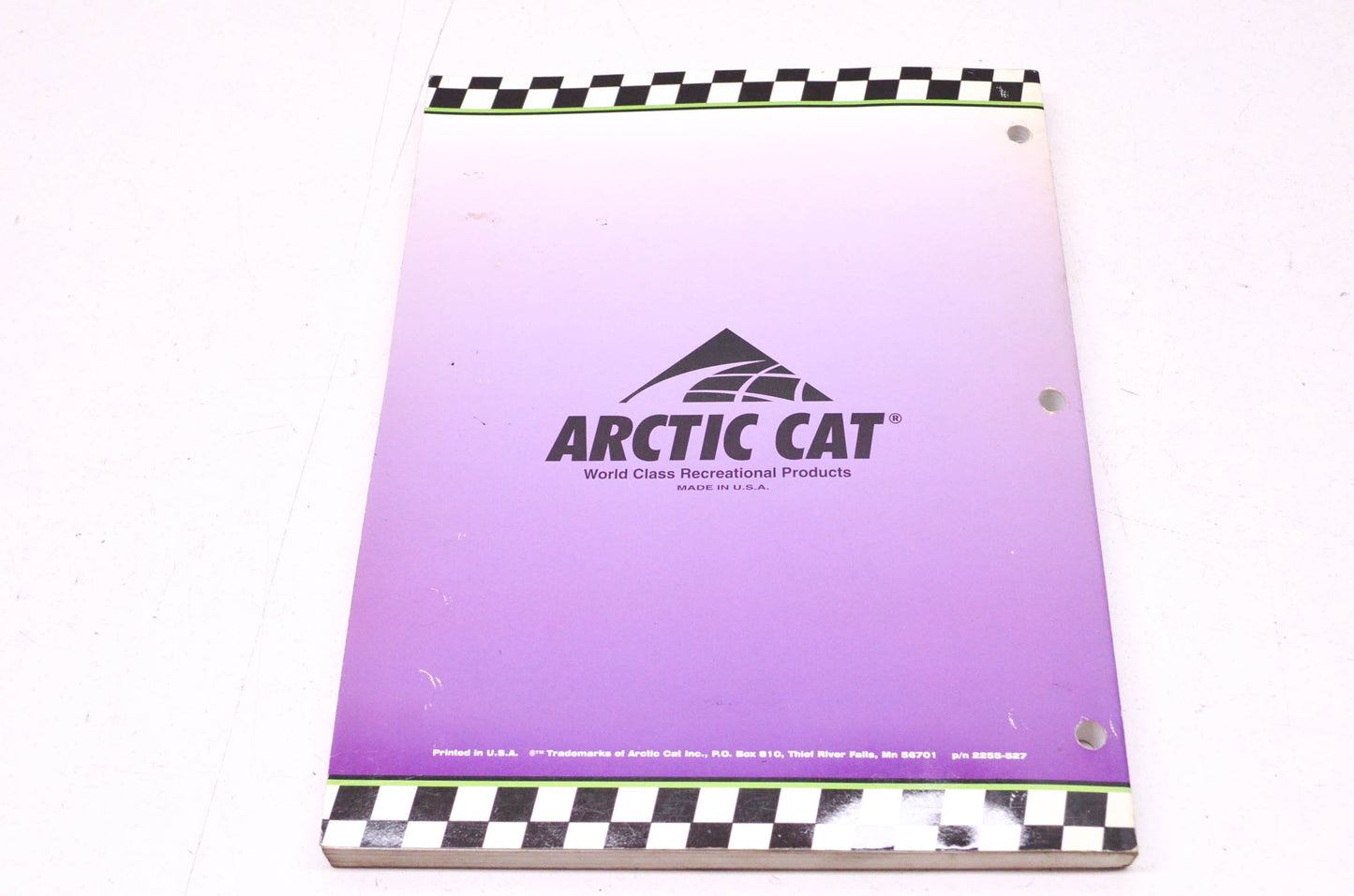 OEM Arctic Cat 2255-527 Service Manual 97 BRC 340/BRC 440 NOS