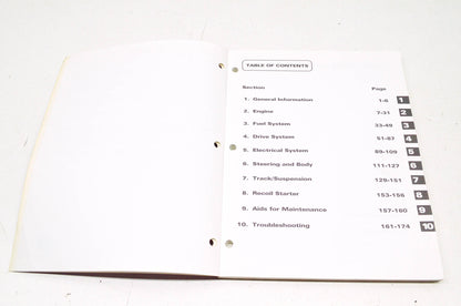 OEM Arctic Cat 2255-131 Service Manual 95 PR,CO MC