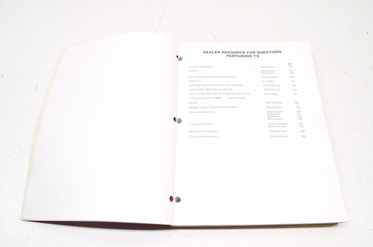 OEM Arctic Cat 2255-174 Training Service Manual