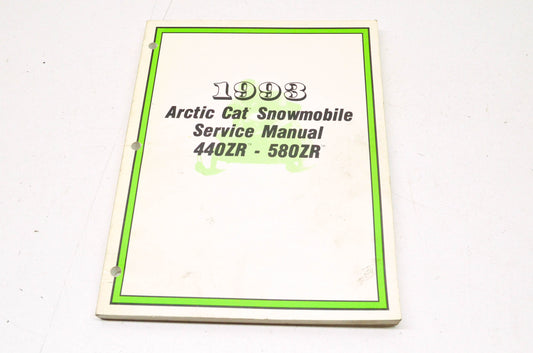OEM Arctic Cat 2254-896 Service Manual '93 ZR