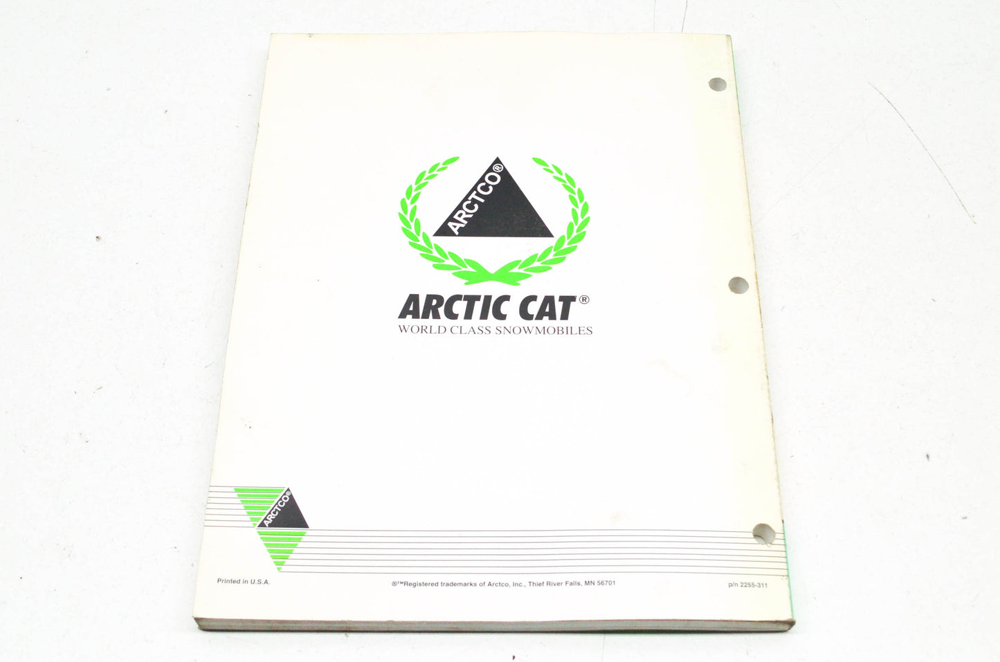 OEM Arctic Cat 2255-311 Service Manual ZR CARB/EXT CARB NOS