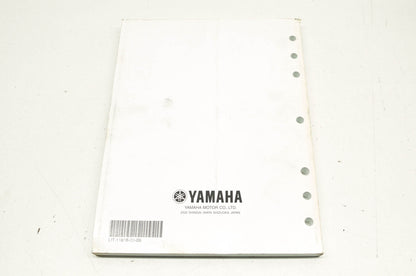 OEM Yamaha LIT-11616-20-09 TT-R90EW Service Manual NOS