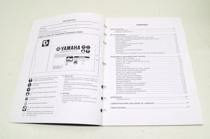 OEM Yamaha LIT-12668-02-79 RST90GTY Assembly Manual NOS