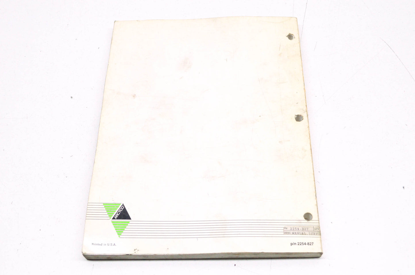 OEM Arctic Cat 2254-827 Service Manual '93 CO,MC,PR,2UP,EXT'S