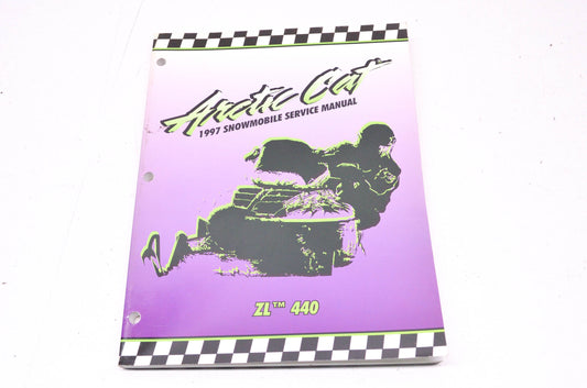 OEM Arctic Cat 2255-535 Service Manual 97 ZL 440