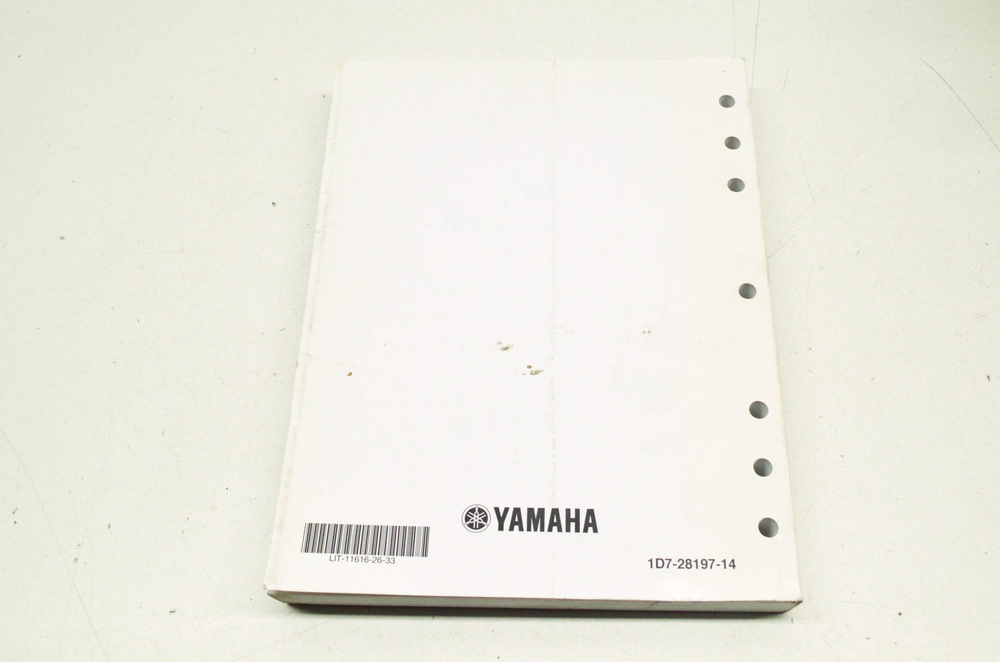 OEM Yamaha LIT-11616-26-33 XV19CD/CSD/SD/CTSD(C Service Manual NOS