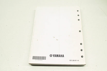 OEM Yamaha LIT-11616-26-33 XV19CD/CSD/SD/CTSD(C Service Manual NOS