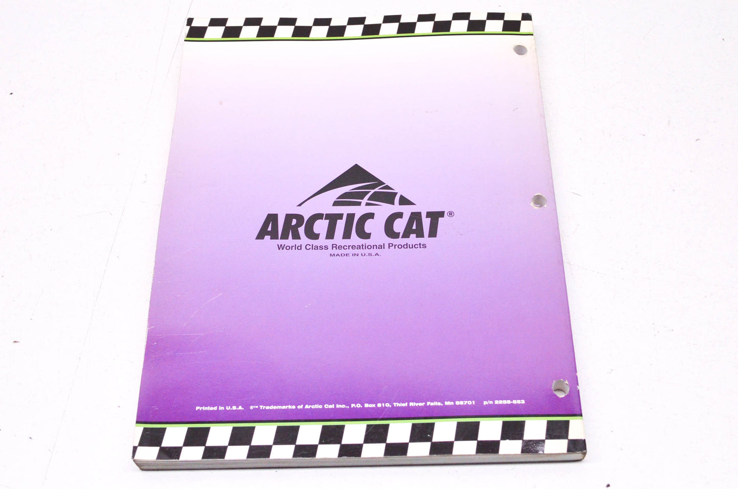 OEM Arctic Cat 2255-553 Service Manual 97 THC/THC MC