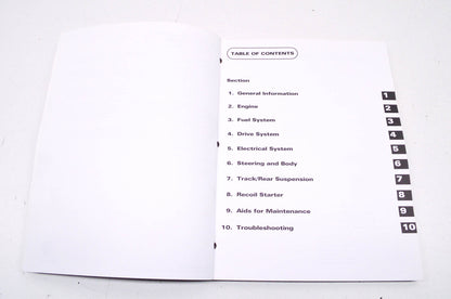 OEM Arctic Cat 2255-553 Service Manual 97 THC/THC MC