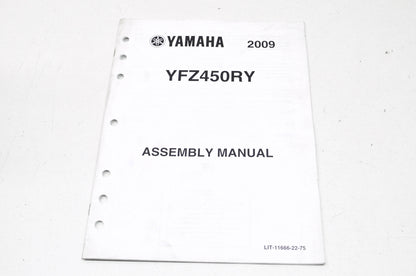 OEM Yamaha LIT-11666-22-75 YFZ450RY Assembly Manual