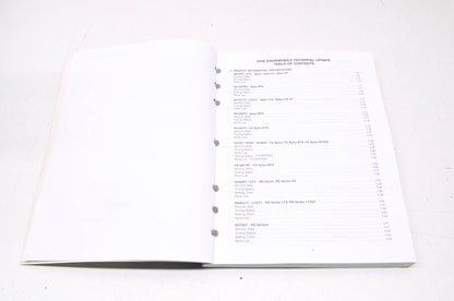 OEM Yamaha LIT-12468-00-09 Technical Update Manual 09 Snowmobile