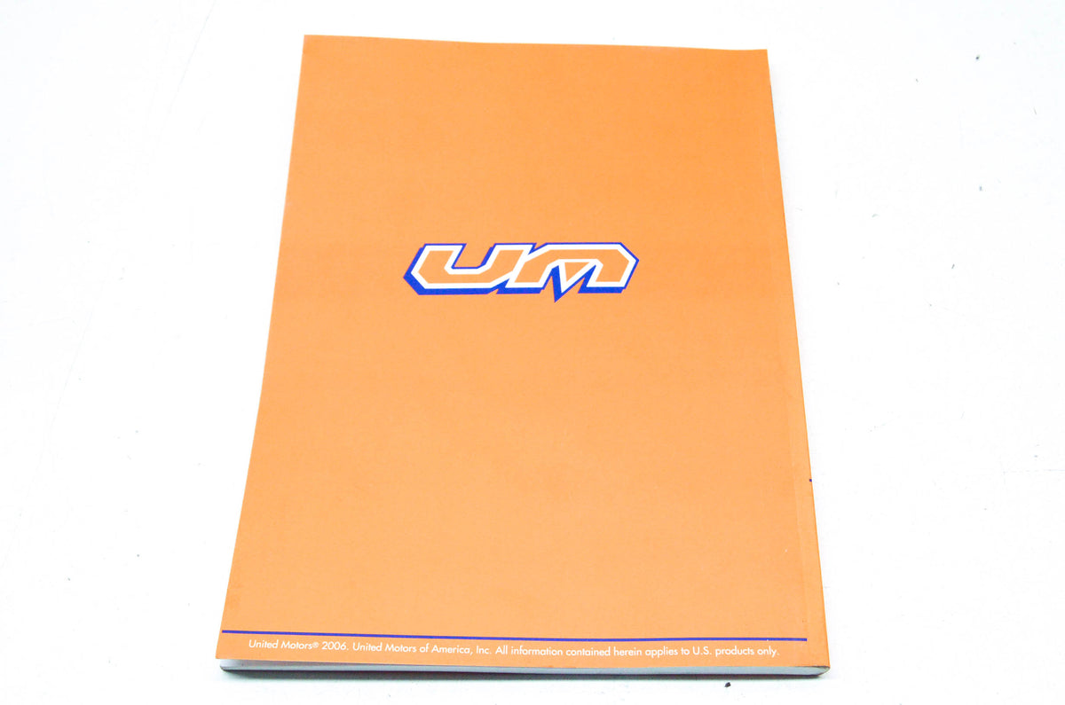 United Motors V2C 650S Service Manual