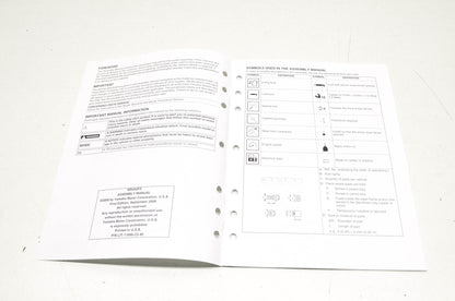 OEM Yamaha LIT-11666-23-40 WR450FA Assembly Manual NOS