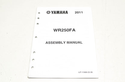 OEM Yamaha LIT-11666-23-39 WR250FA Assembly Manual NOS