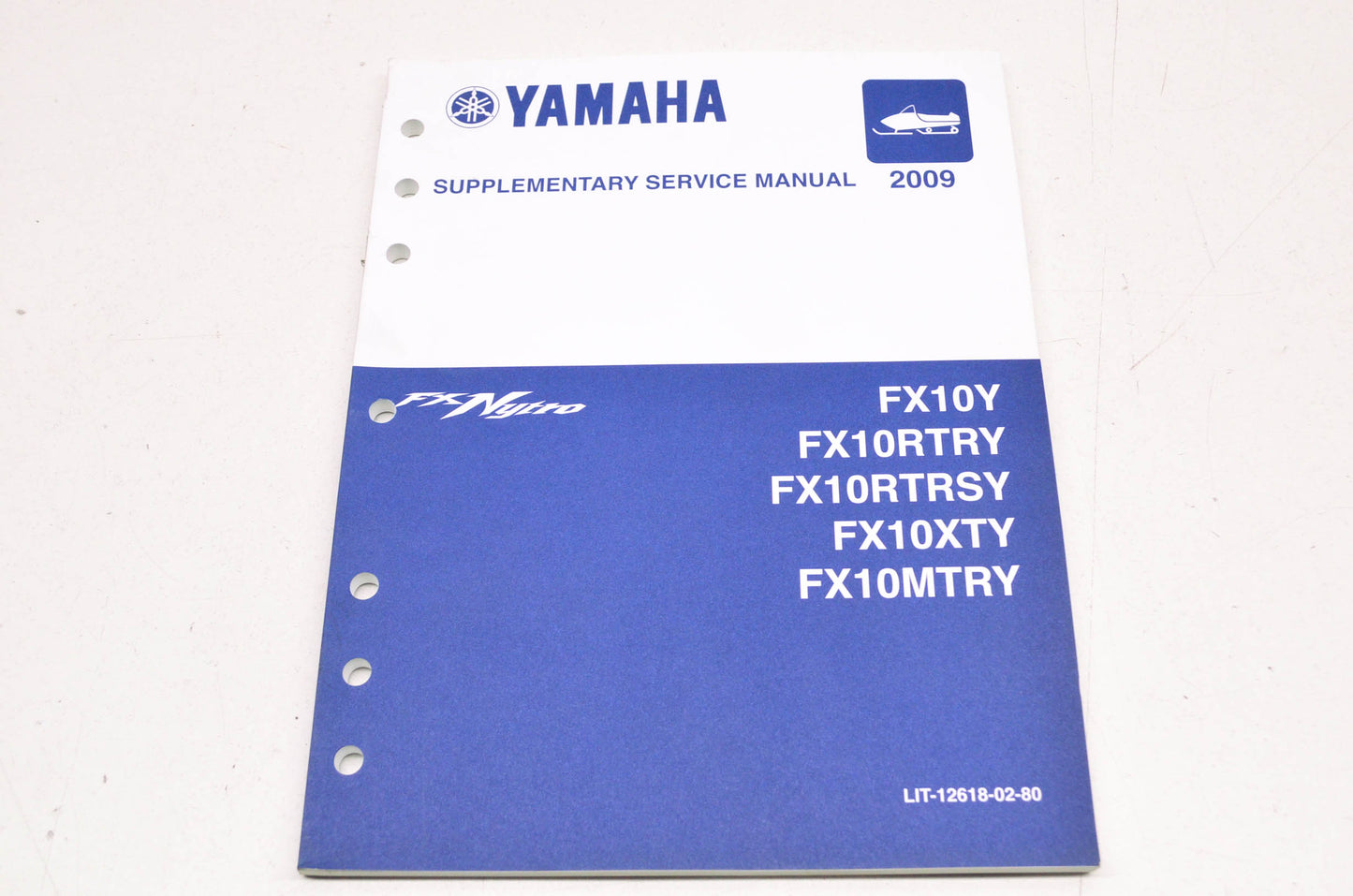 New OEM Yamaha 2009 Nytro Supplementary Service Manual NOS