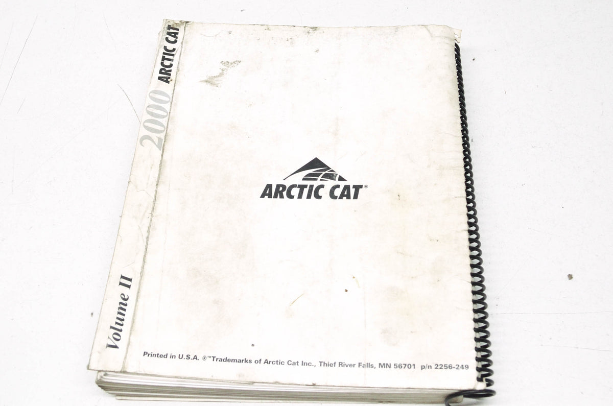 OEM Arctic Cat 2256-249 Service Manual 2000 (VOL2)