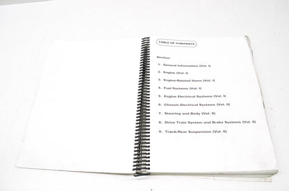 OEM Arctic Cat 2256-249 Service Manual 2000 (VOL2)