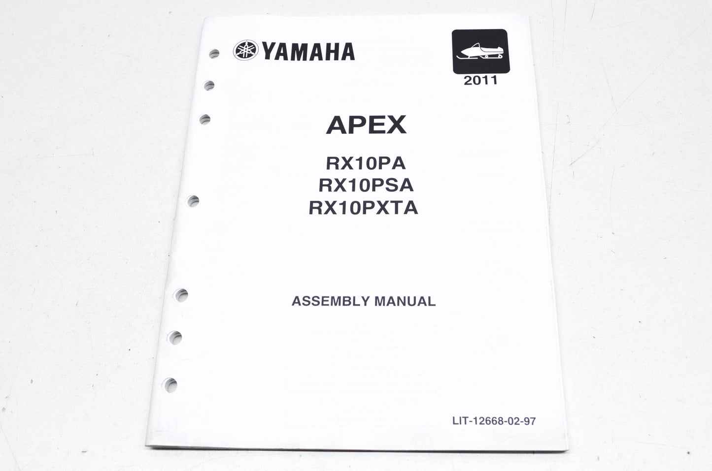 OEM Yamaha LIT-12668-02-97 Assembly Manual 11-13 APEX NOS