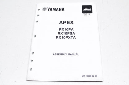 OEM Yamaha LIT-12668-02-97 Assembly Manual 11-13 APEX NOS