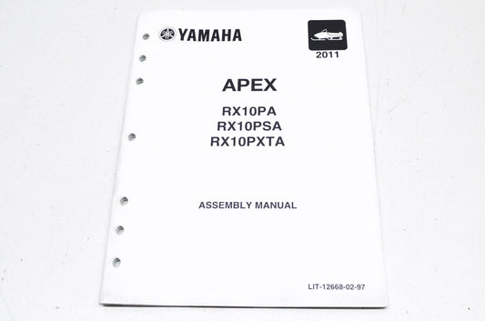 OEM Yamaha LIT-12668-02-97 Assembly Manual 11-13 APEX NOS