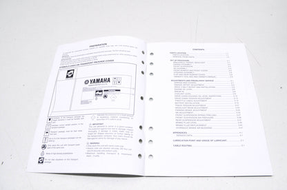 OEM Yamaha LIT-12668-02-97 Assembly Manual 11-13 APEX NOS