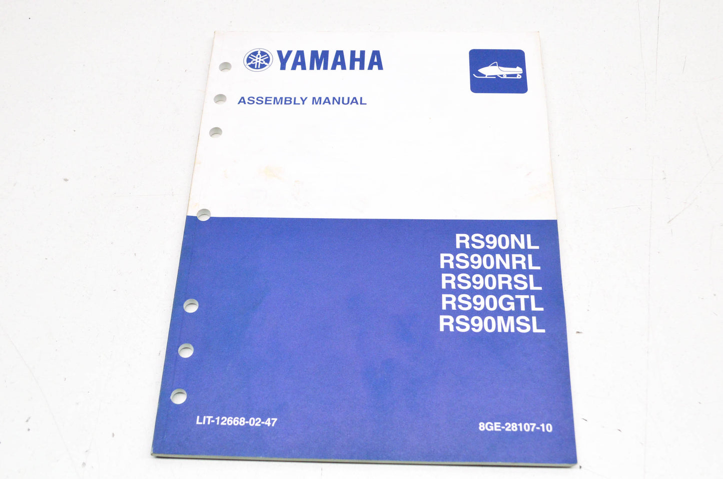 OEM Yamaha LIT-12668-02-47 RS90NL/NRL/RSL/GTL/M Service Manual NOS