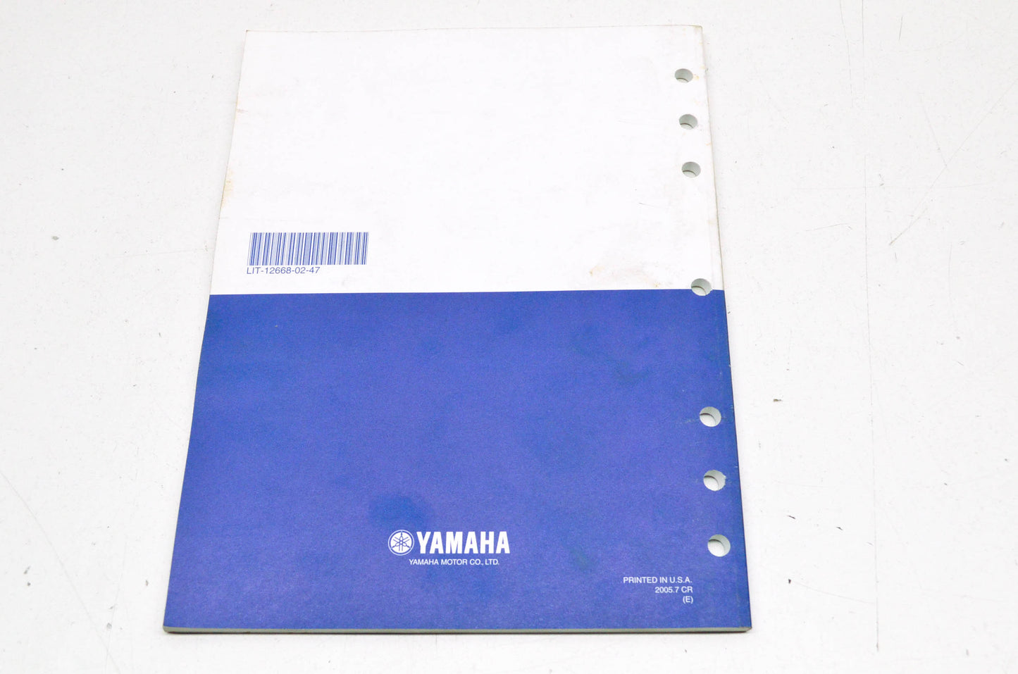OEM Yamaha LIT-12668-02-47 RS90NL/NRL/RSL/GTL/M Service Manual NOS
