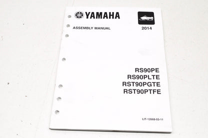 OEM Yamaha LIT-12668-03-11 RS90PE/PLTE RST90PG Assembly Manual