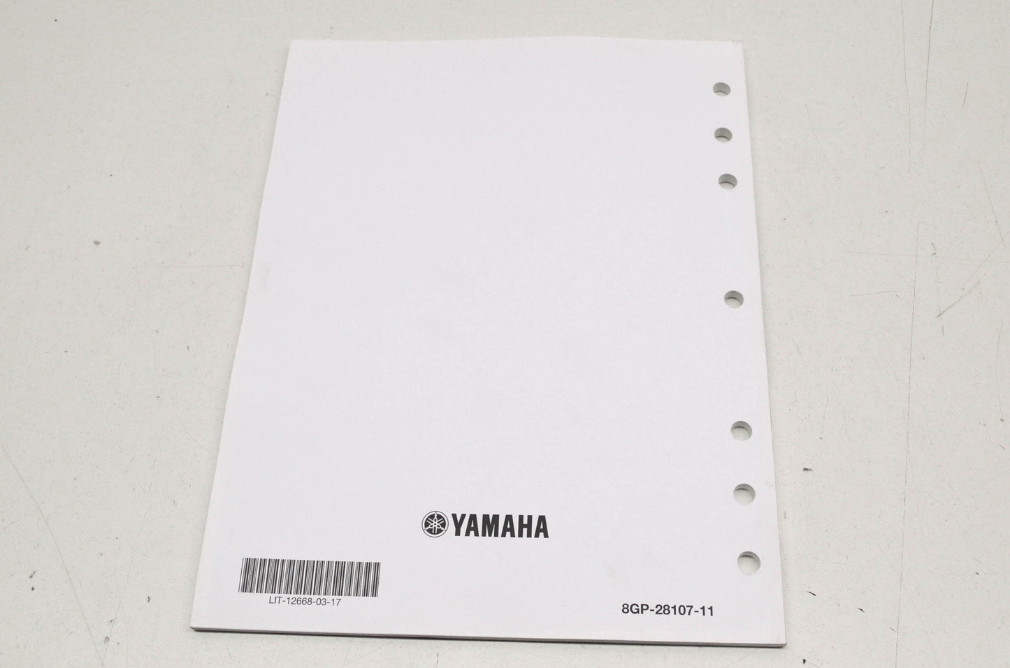 OEM Yamaha LIT-12668-03-17 Assembly Manual 2015 PZ50 PHAZER