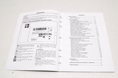 OEM Yamaha LIT-12668-03-17 Assembly Manual 2015 PZ50 PHAZER