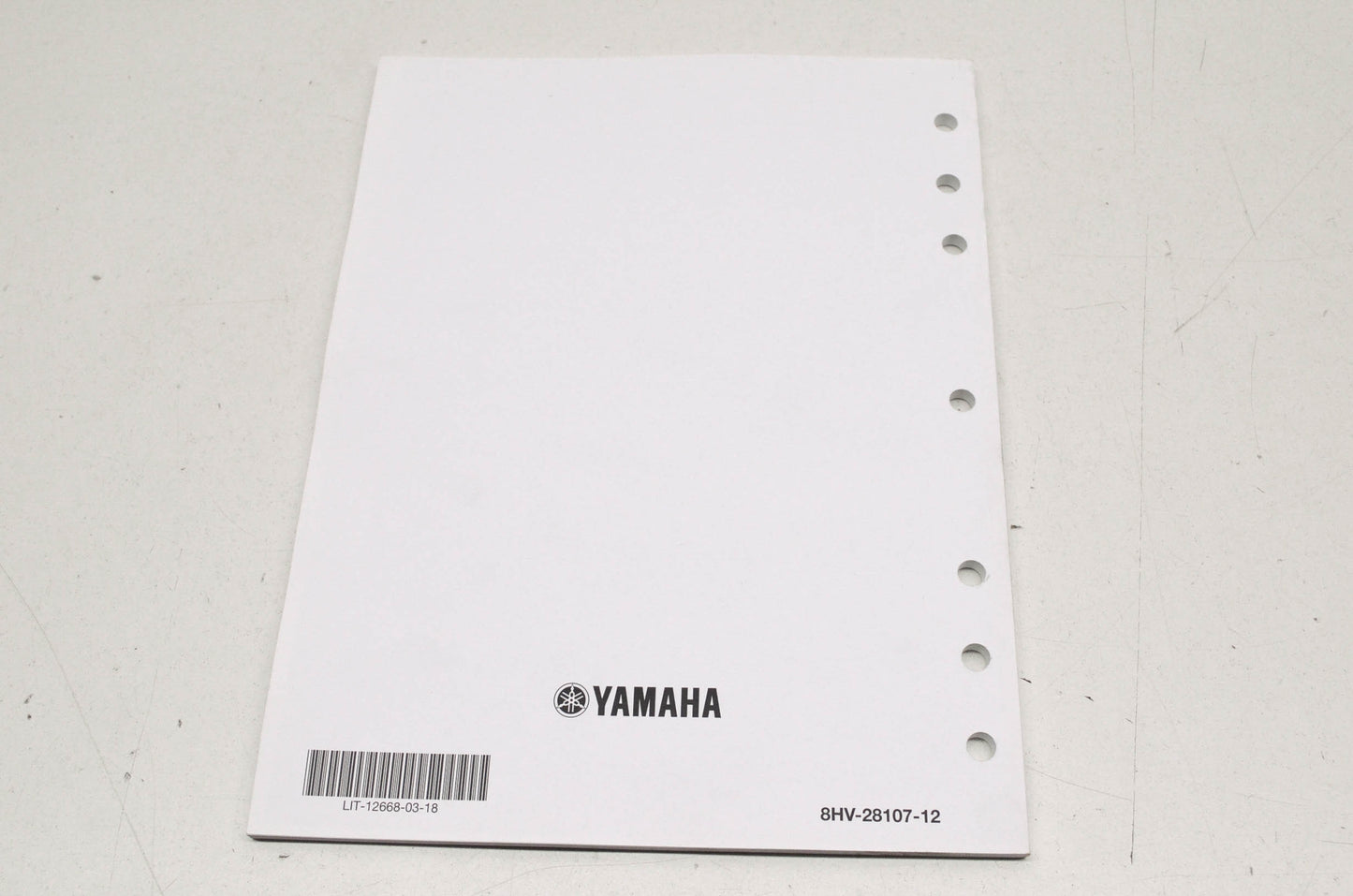 OEM Yamaha LIT-12668-03-18 Assembly Manual 2015 RS VECTOR/VENTU NOS