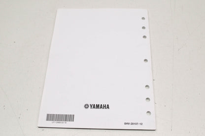 OEM Yamaha LIT-12668-03-18 Assembly Manual 2015 RS VECTOR/VENTU NOS