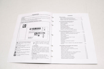OEM Yamaha LIT-12668-03-18 Assembly Manual 2015 RS VECTOR/VENTU NOS