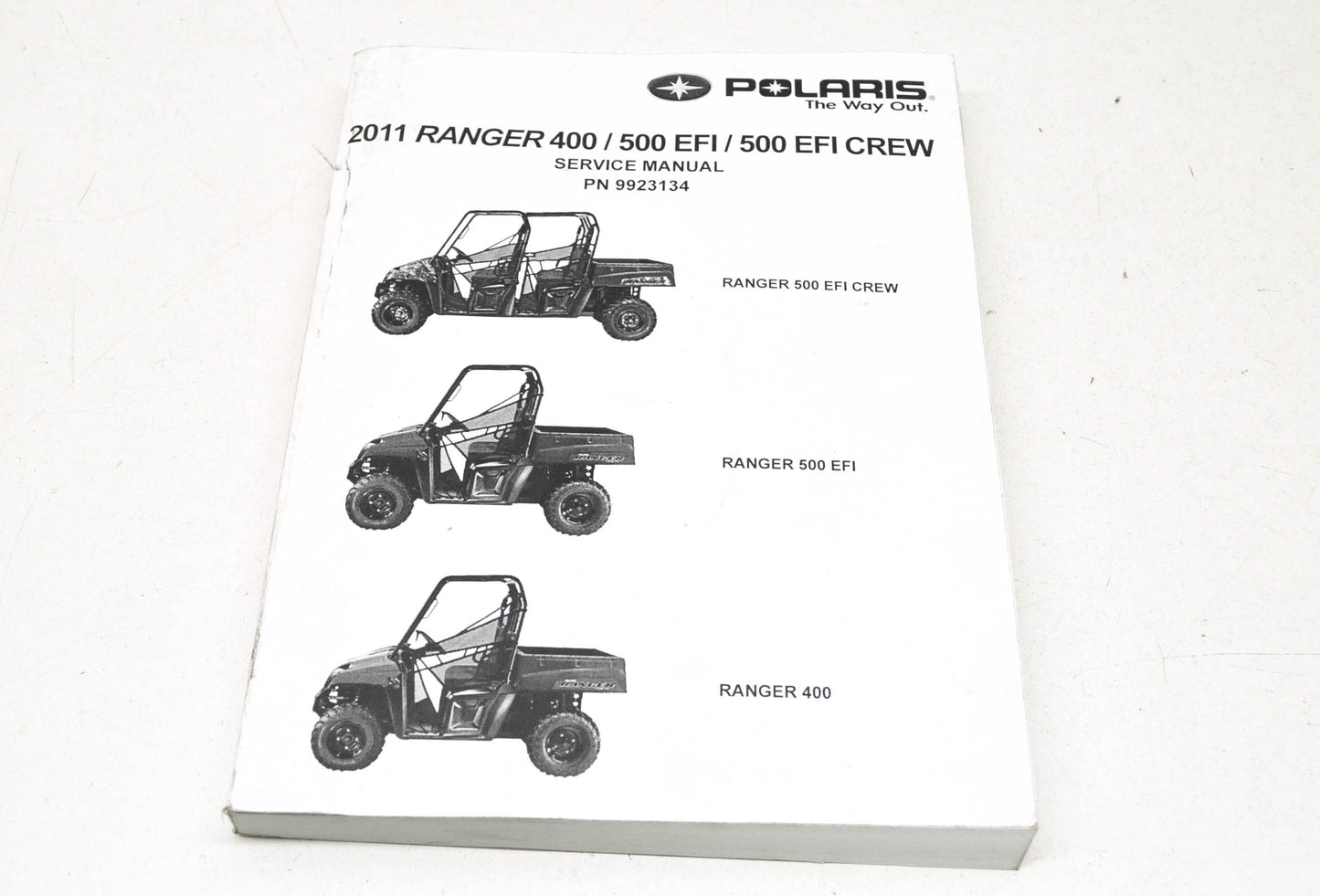 OEM Polaris 9923134 Service Manual 12 Ranger 400/500 4X4