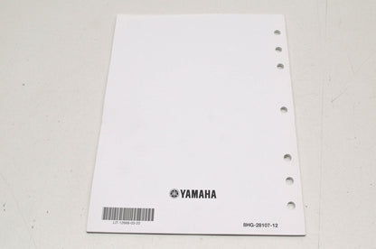 OEM Yamaha LIT-12668-03-20 Assembly Manual 2015 RX10P APEX NOS