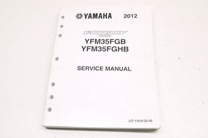 OEM Yamaha LIT-11616-25-40 YFM35FGBGR/ FGBL/ FG Service Manual NOS
